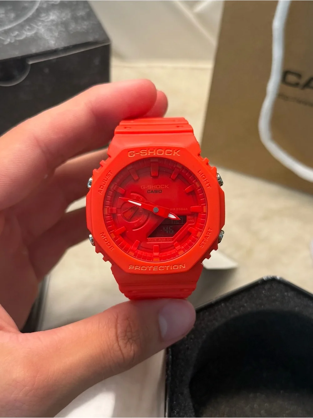 Casio G-Shock Men's Red Resin Sport Watch